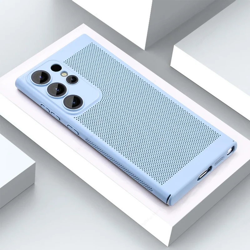 Warmteafvoerende Telefoonhoes Samsung Galaxy TPU Beschermcase met Camerabescherming en Krasbestendig Design | Sansoti