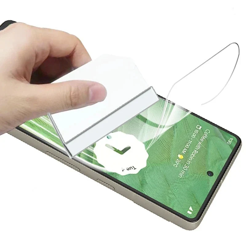 Hydrogel Schermbeschermer Smartphone Volledig Rand-tot-Rand Bescherming Vingerafdruk Onafhankelijk Display | Sansoti