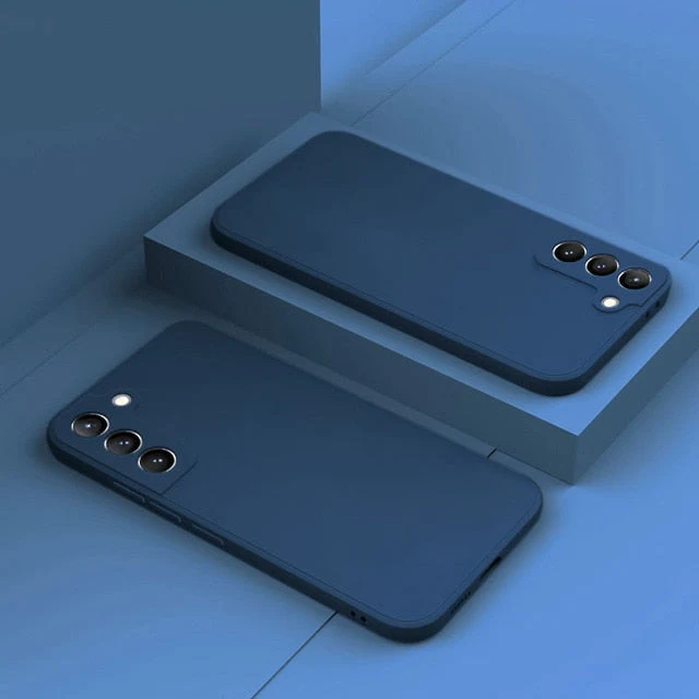 Siliconen Telefoonhoesje met Microfiber Voering voor Galaxy S22-S26 Series Shockproof Bescherming Ultradun | Sansoti