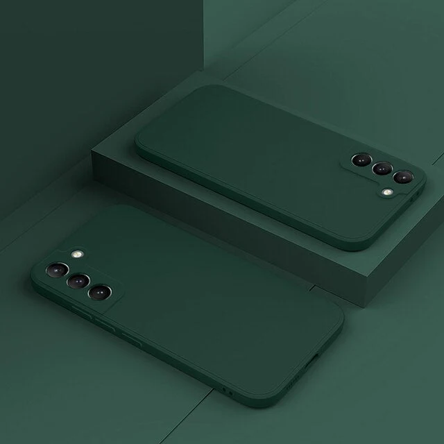 Siliconen Telefoonhoesje met Microfiber Voering voor Galaxy S22-S26 Series Shockproof Bescherming Ultradun | Sansoti