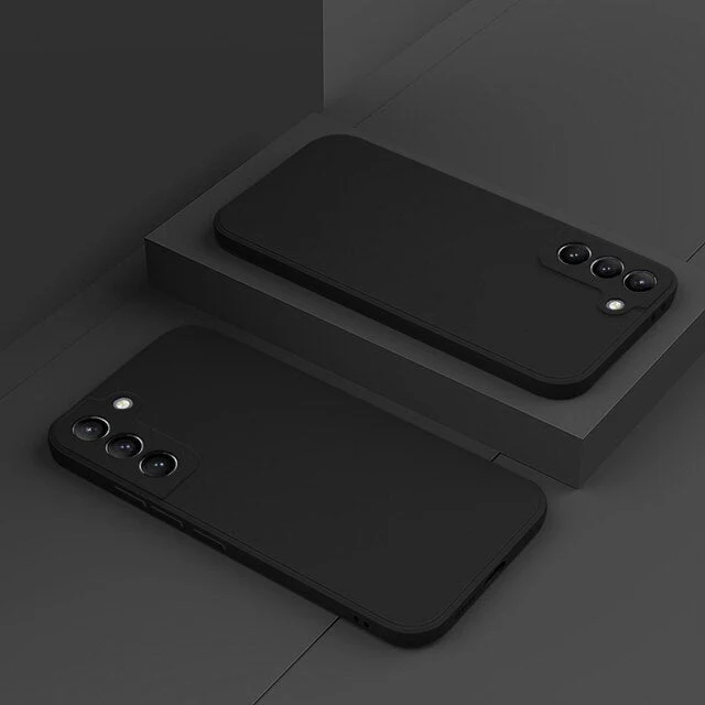 Siliconen Telefoonhoesje met Microfiber Voering voor Galaxy S22-S26 Series Shockproof Bescherming Ultradun | Sansoti