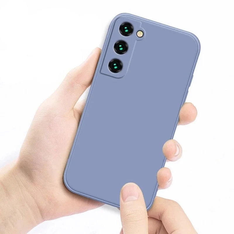 Siliconen Telefoonhoesje met Microfiber Voering voor Galaxy S22-S26 Series Shockproof Bescherming Ultradun | Sansoti