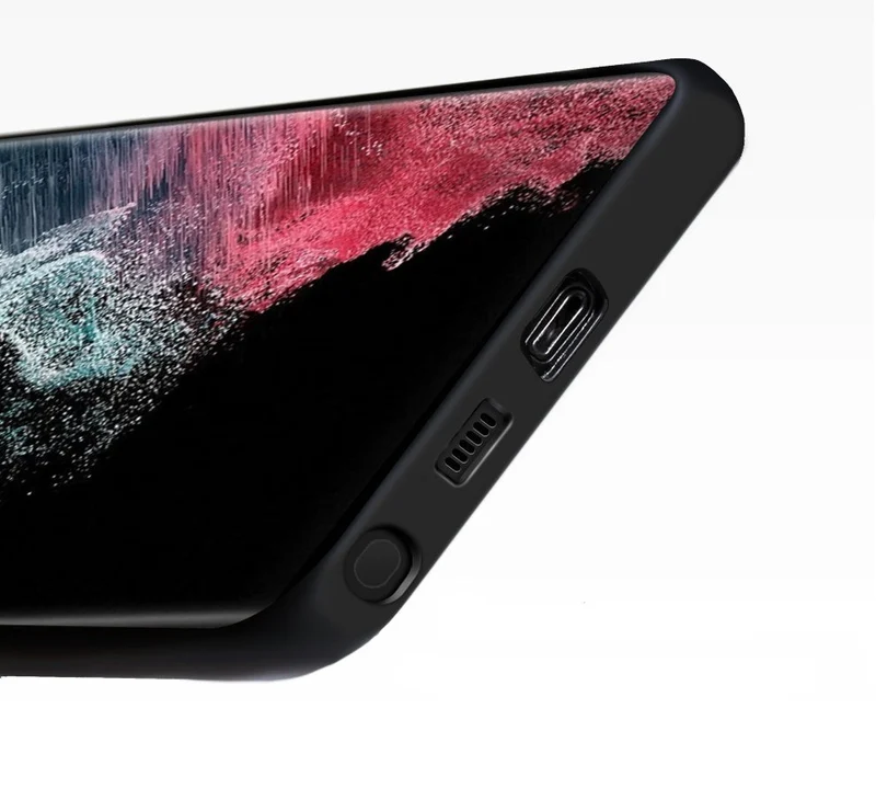 Leren Telefoonhoesje Tweekleurig Design voor Samsung Modellen met Camerabescherming en Schokbestendig | Sansoti
