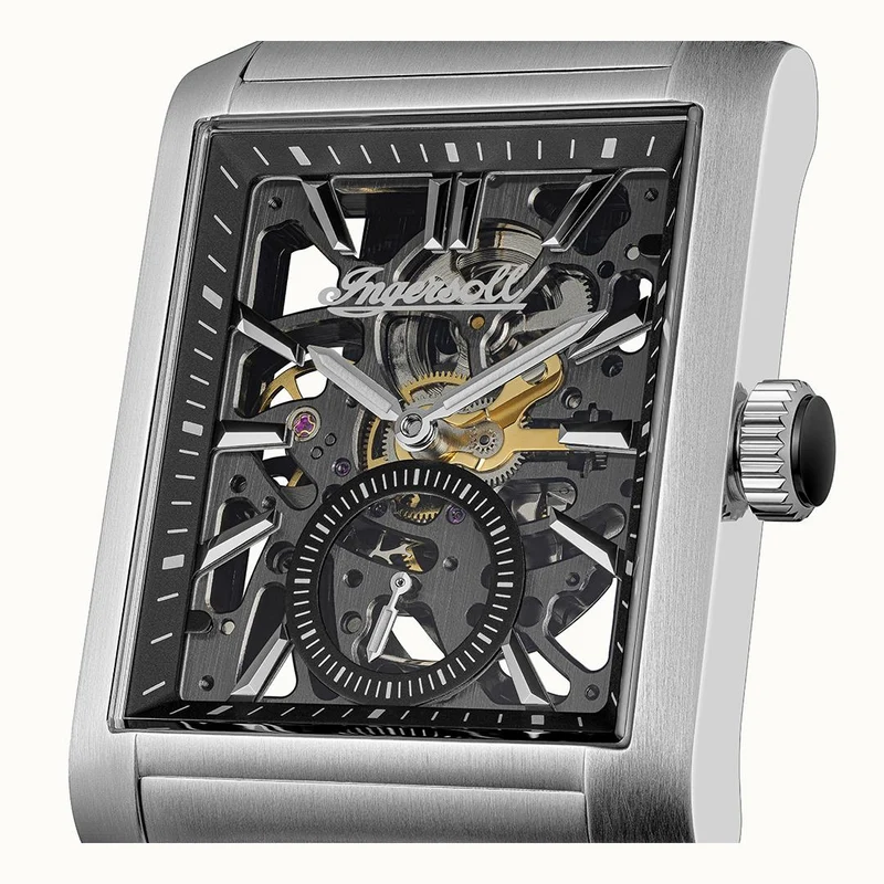 Ingersoll The Spur I17001 Herrenuhr • Handaufzug • Skelett-Zifferblatt