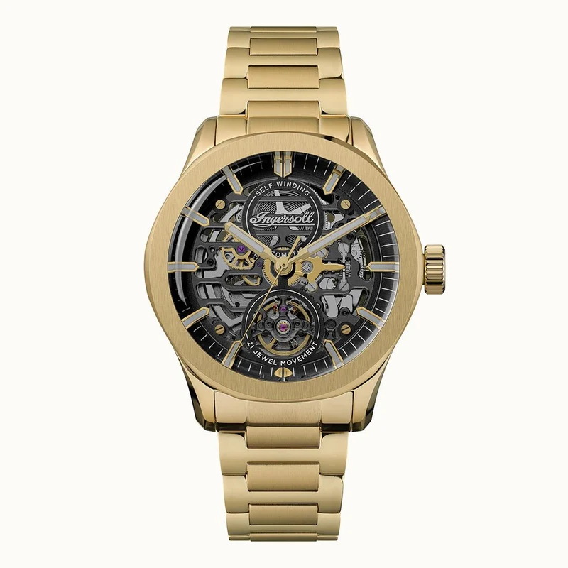Ingersoll Bronc I16702 Herrenuhr • Automatikwerk • Mineralglas