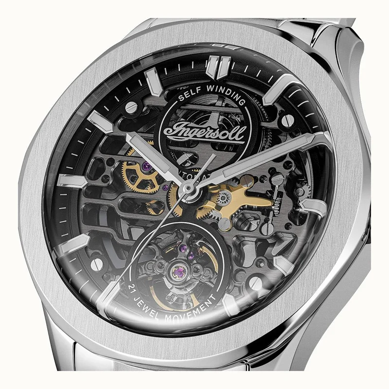 Ingersoll Bronc I16701 Herrenuhr • Automatikwerk • Mineralglas