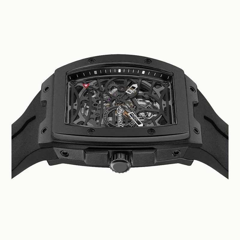 Ingersoll The Rim I16201 Herrenuhr Schwarz • Automatikwerk • Keramikgehäuse