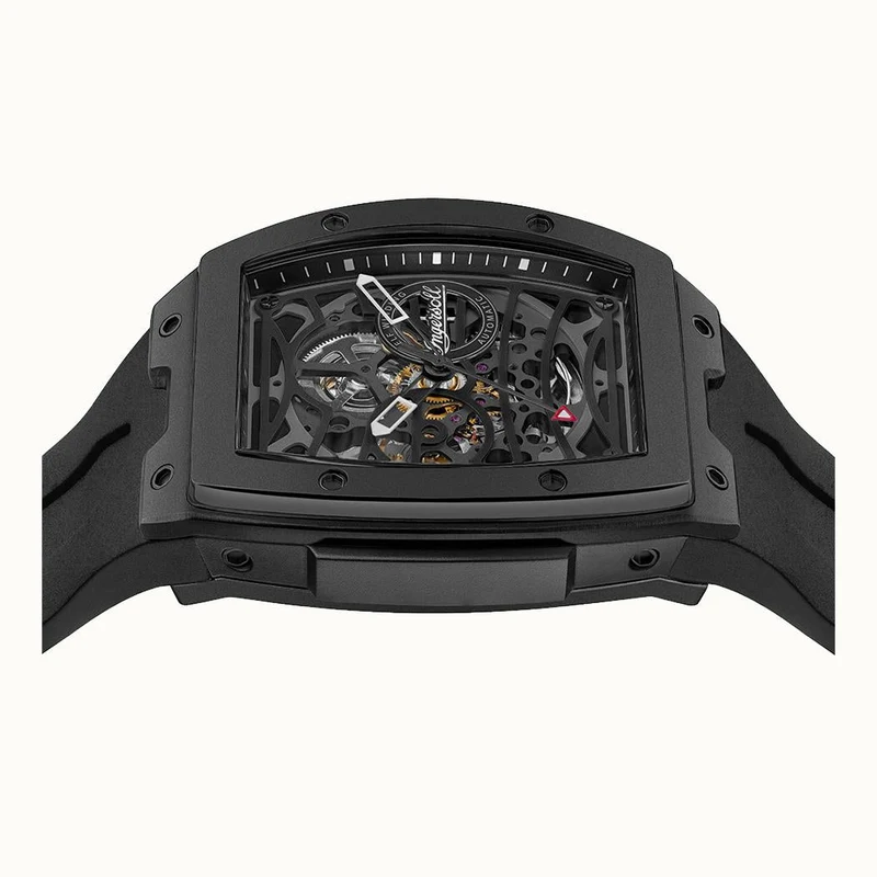 Ingersoll The Rim I16201 Herrenuhr Schwarz • Automatikwerk • Keramikgehäuse
