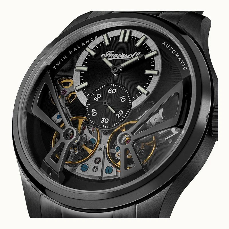 Ingersoll The Naismith I16102 Herrenuhr • Automatikwerk • Kratzfestes Mineralglas
