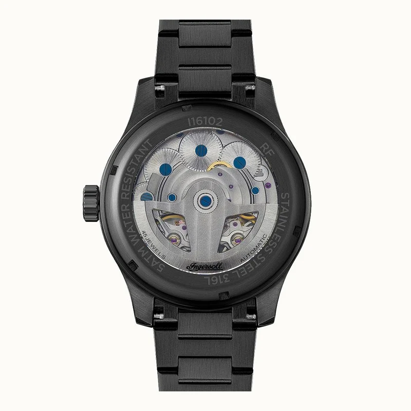 Ingersoll The Naismith I16102 Herrenuhr • Automatikwerk • Kratzfestes Mineralglas