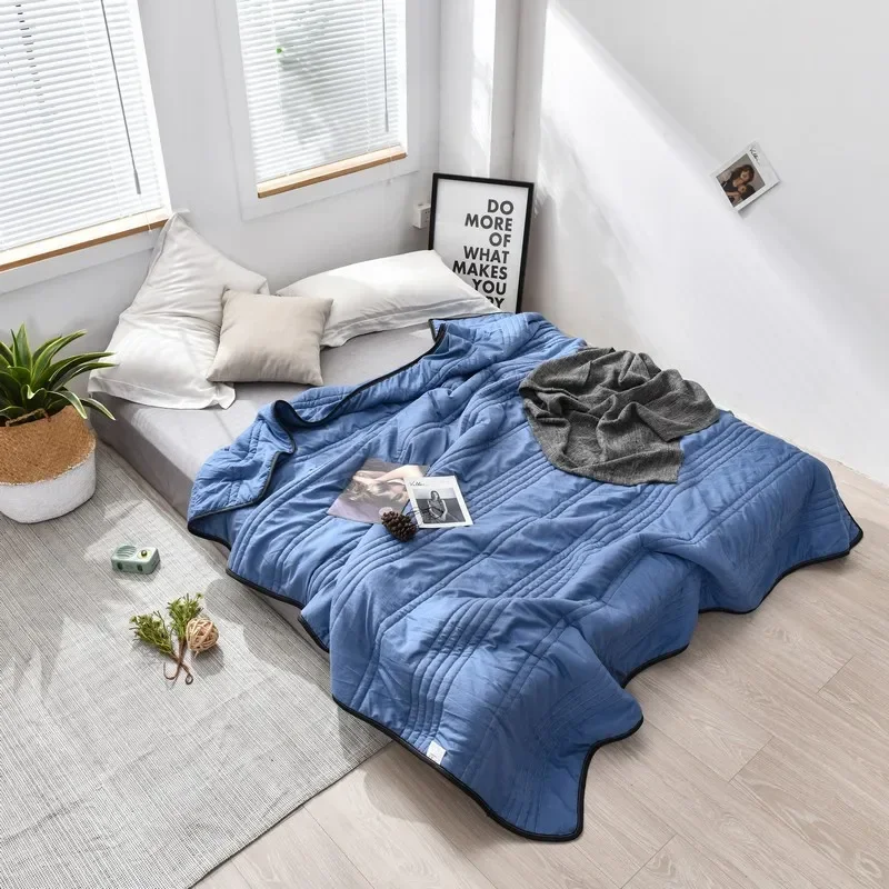 Zomerdeken Gekoeld Effect Polyester 100-200 cm Ademend Lichtgewicht Dun voor Warme Nachten Slaapkamer | Sansoti
