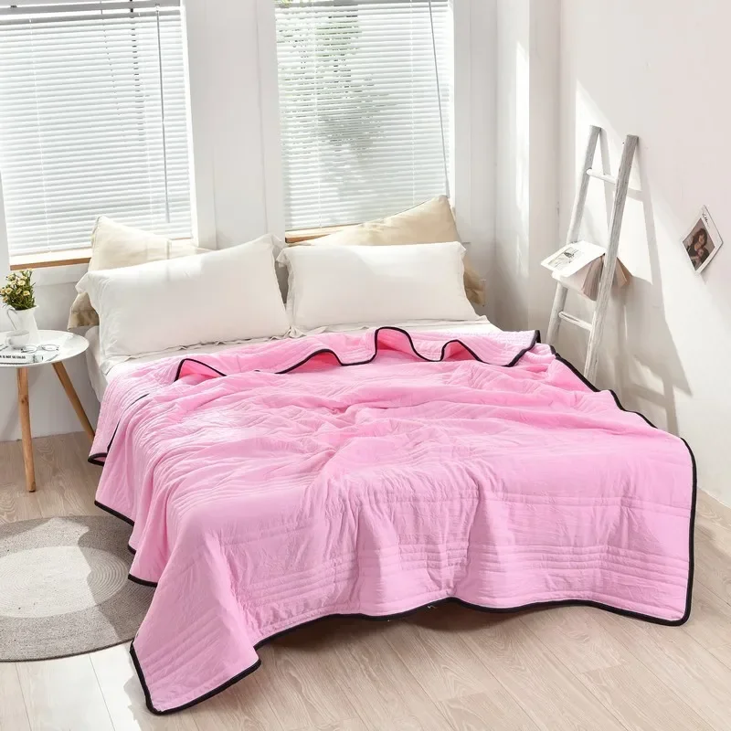 Zomerdeken Gekoeld Effect Polyester 100-200 cm Ademend Lichtgewicht Dun voor Warme Nachten Slaapkamer | Sansoti