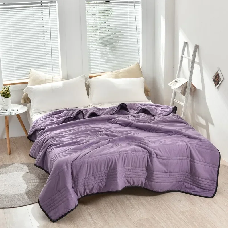 Zomerdeken Gekoeld Effect Polyester 100-200 cm Ademend Lichtgewicht Dun voor Warme Nachten Slaapkamer | Sansoti