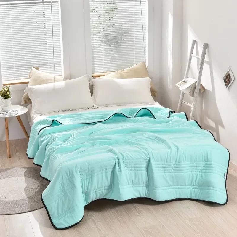 Zomerdeken Gekoeld Effect Polyester 100-200 cm Ademend Lichtgewicht Dun voor Warme Nachten Slaapkamer | Sansoti