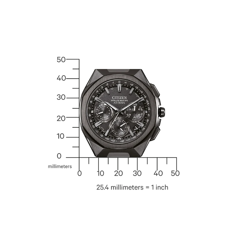 Citizen Attesa CC4105-69E Herrenuhr • Solar Satellite GPS • Chronograph