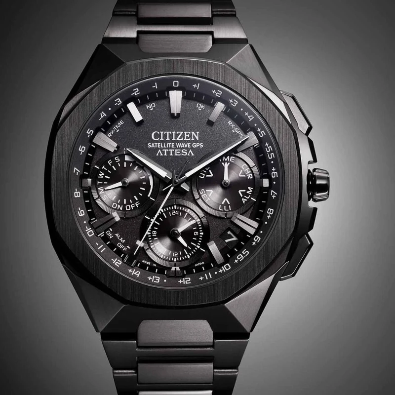 Citizen Attesa CC4105-69E Herrenuhr • Solar Satellite GPS • Chronograph