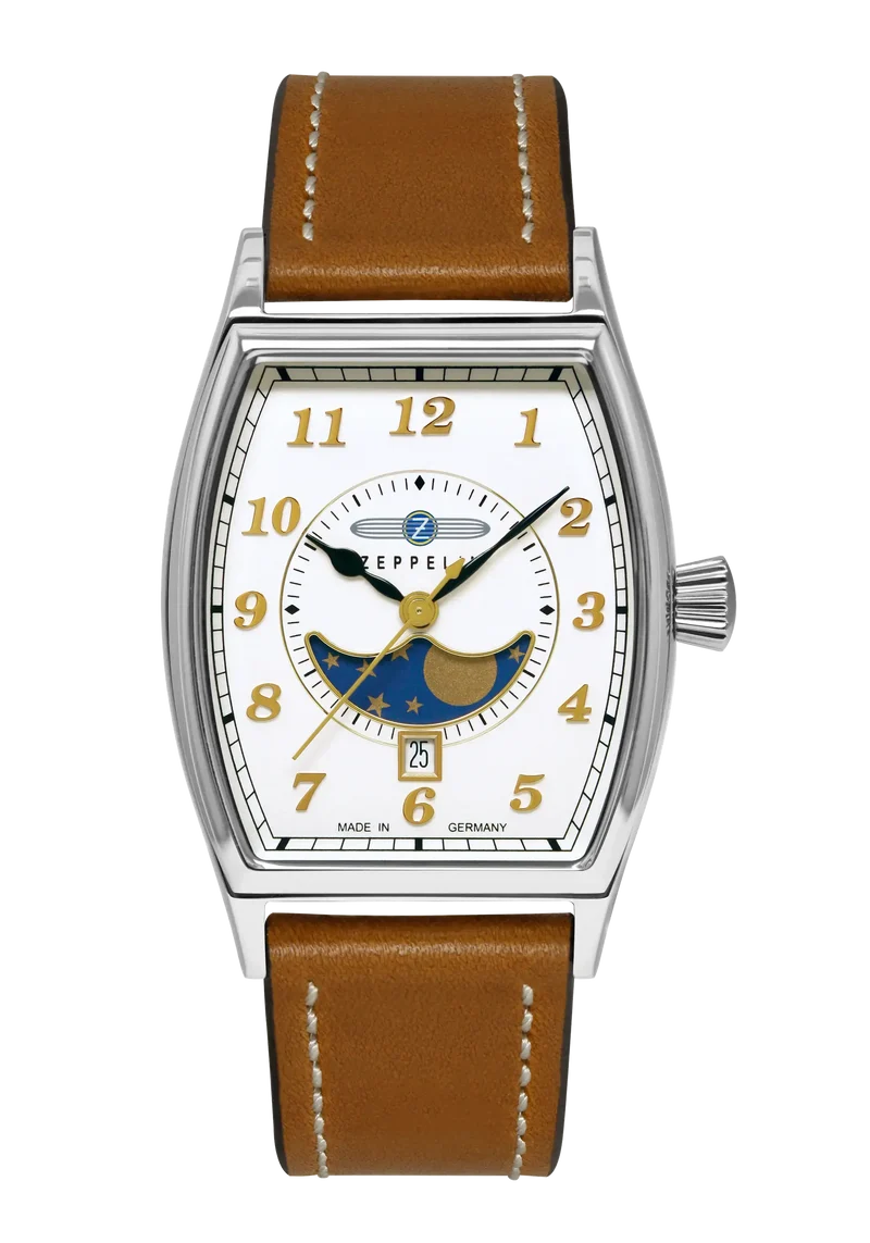 Zeppelin Metropolis Ladies Mondphase 8337-1 Damen • Schweizer Quarzwerk • Mondphasenanzeige