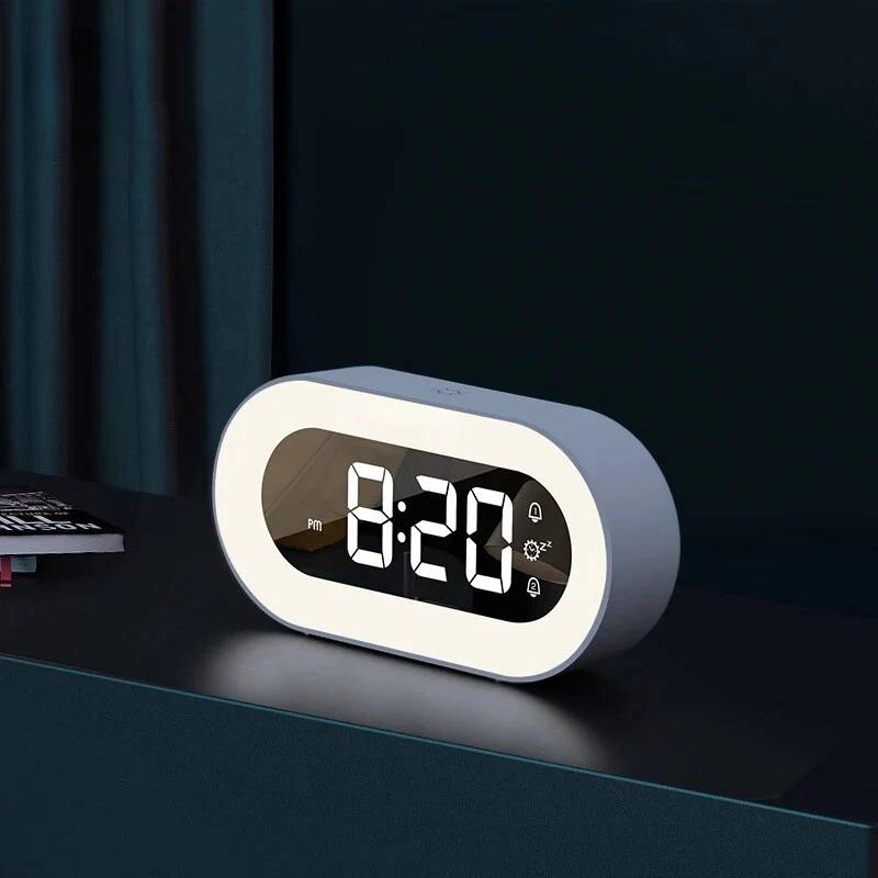 Design Digitalwecker mit integriertem Nachtlicht