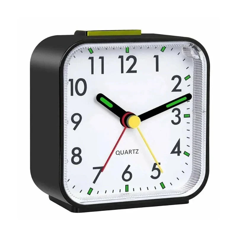 Lautloser analoger Wecker für Schlafzimmer