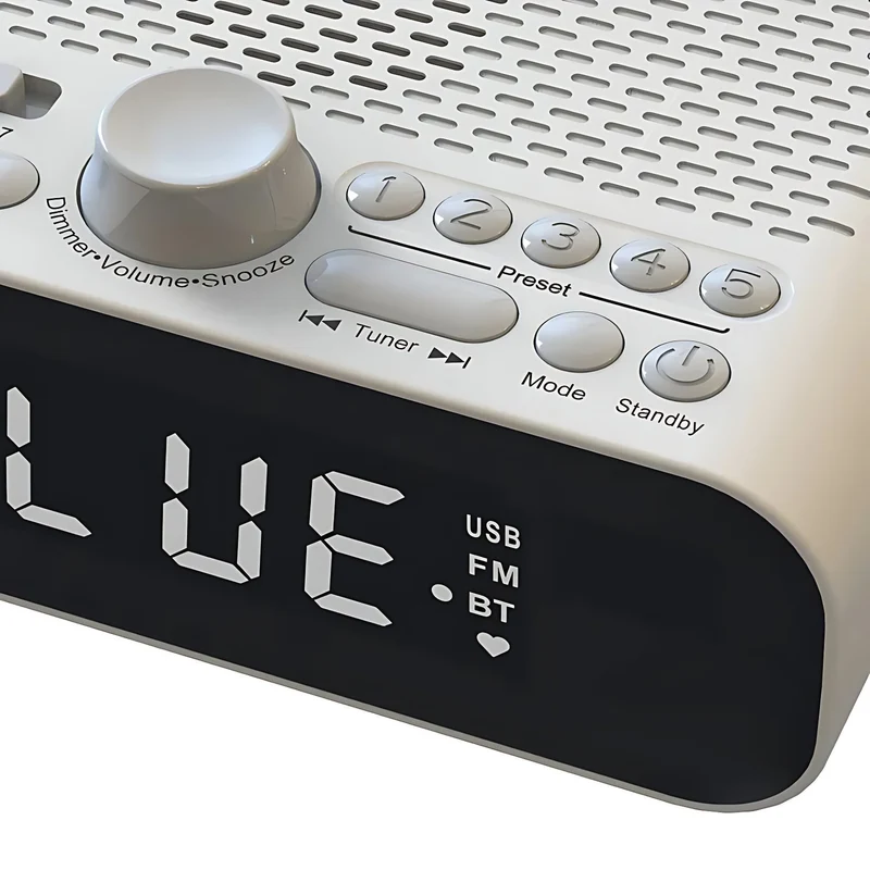 Einfacher Radiowecker für Senioren