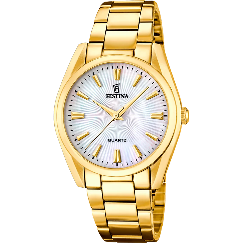 Festina Boyfriend F20640/A Damen Armbanduhr Mehrfarbig • Quarzwerk MIYOTA • 5 ATM Wasserdicht