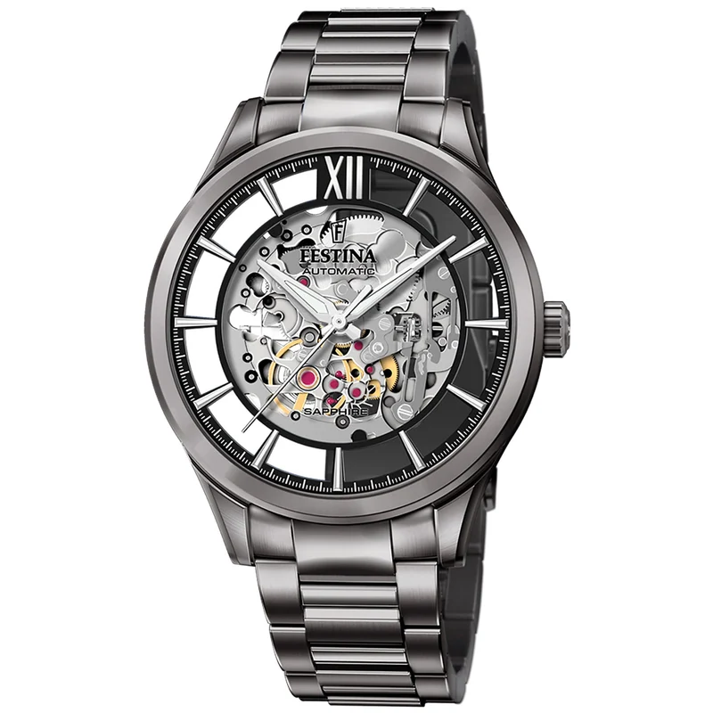 Festina F20632/1 Herren Automatik Skelett • Saphirglas • MIYOTA Automatikwerk