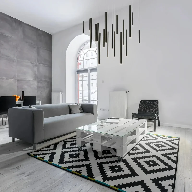 Moderne Lineaire Hanglamp met Verstelbare Aluminium Tubes en LED Spotverlichting voor Keukeneiland Eetkamer | Sansoti