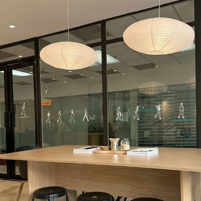 Hanglamp Papier Handgemaakt E27 Verstelbaar Eetkamer Woonkamer Scandinavisch Design Warm Sfeerverlichting | Sansoti