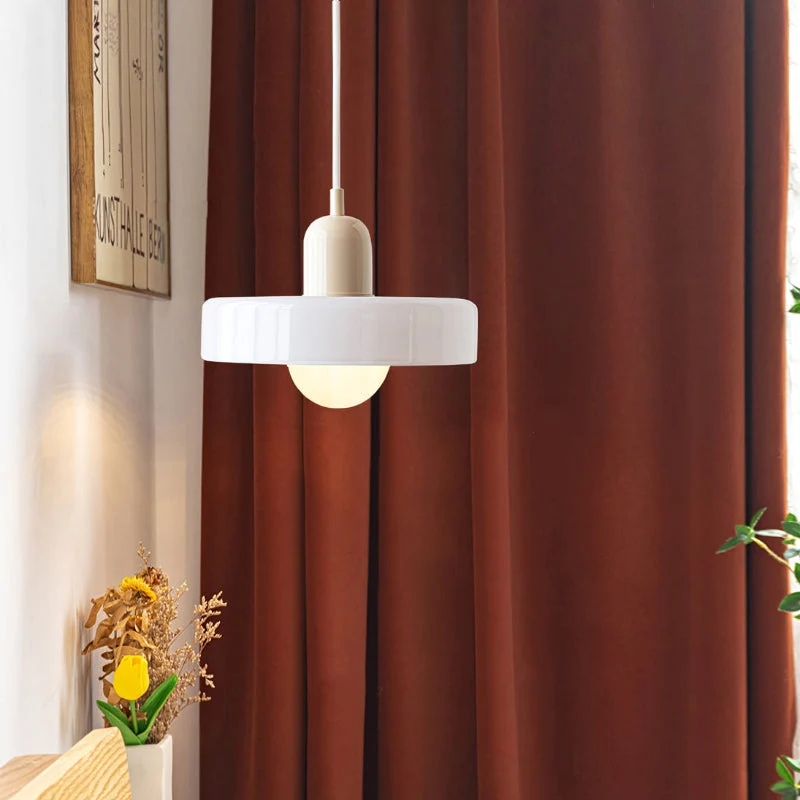Geometrische Hanglamp Gekleurd Glas E27 Verstelbaar Eettafel Keukeneiland Retro Design Sfeerverlichting | Sansoti