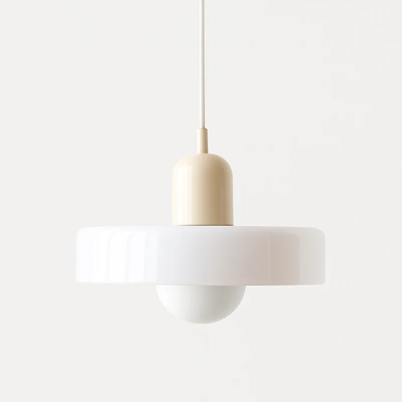 Geometrische Hanglamp Gekleurd Glas E27 Verstelbaar Eettafel Keukeneiland Retro Design Sfeerverlichting | Sansoti