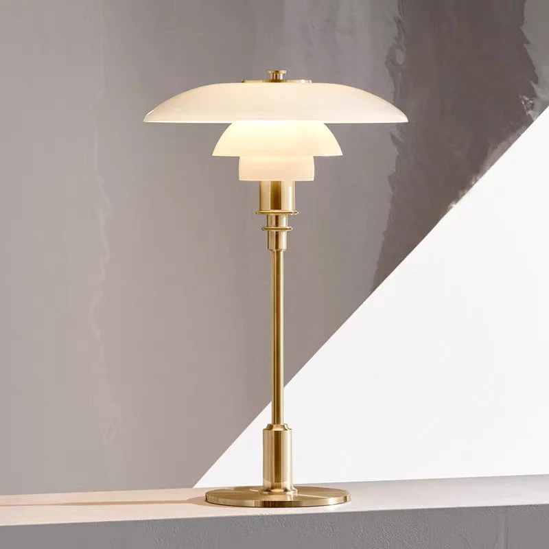 Minimalistische Tafellamp met Glazen Bol Dimbare LED Verlichting Sfeervolle Moderne Verlichting Slaapkamer Woonkamer | Sansoti