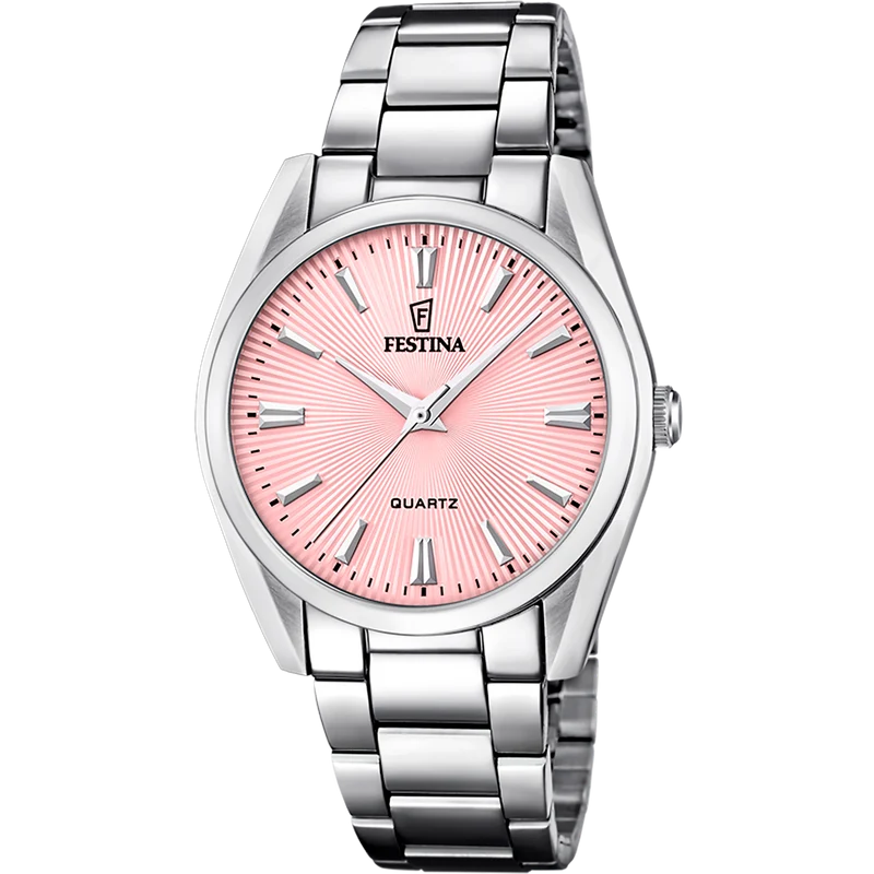 Festina Boyfriend F20622/N Damenuhr Rosa • Quarzwerk • 5 ATM
