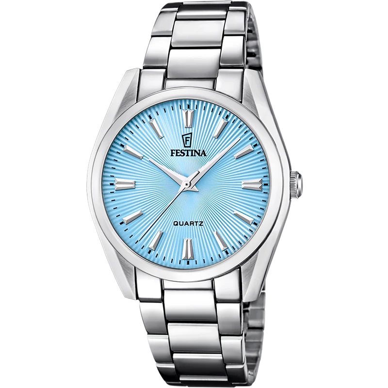 Festina Boyfriend F20622/P Damenuhr Blau • Quarzwerk • 5 ATM