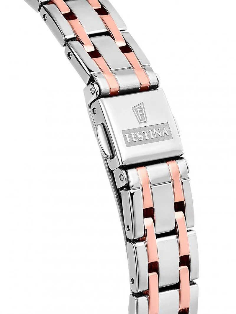 Festina F20615/1 Damen Automatik • Saphirglas • Edelstahl Bicolor