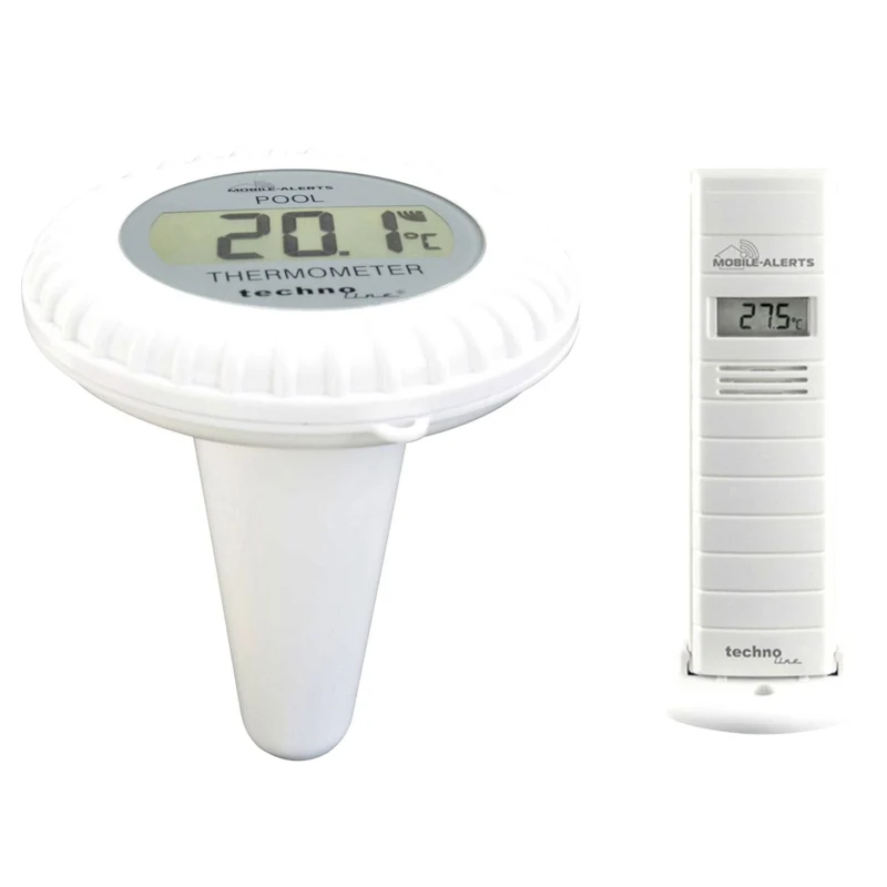 Wetterstation - Schwimmbadthermometer - Außenthermometer/Hygrometer - Technoline MA 10070