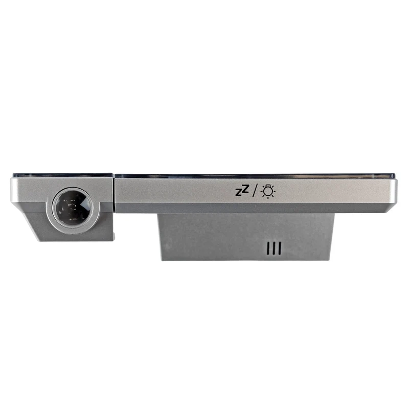 Wand-Projektionswecker - Funkgesteuert - Datums- und Temperaturanzeige - Techno Line WT 538 Silber und Anthrazit