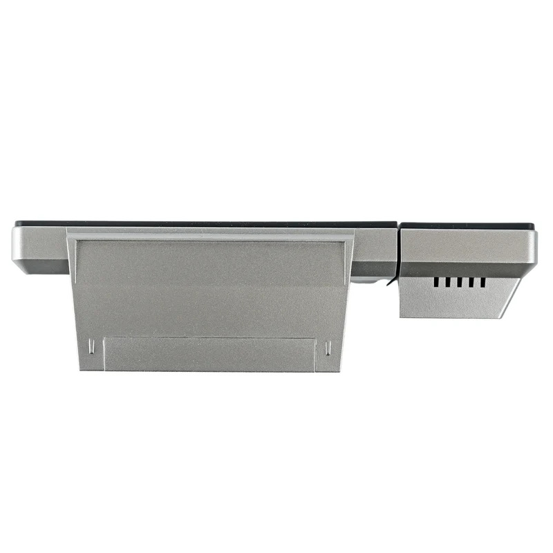 Wand-Projektionswecker - Funkgesteuert - Datums- und Temperaturanzeige - Techno Line WT 538 Silber und Anthrazit