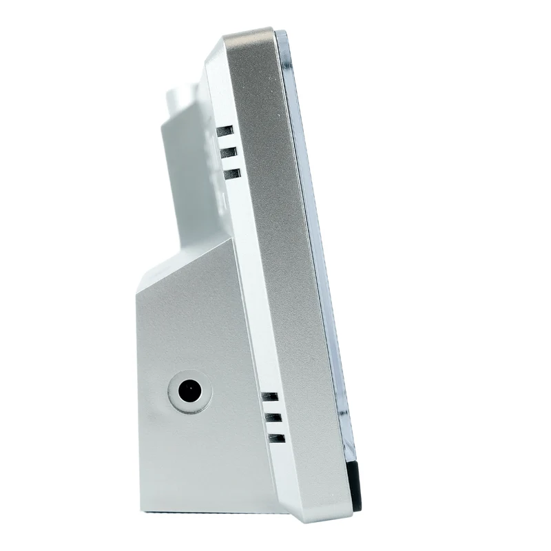 Wand-Projektionswecker - Funkgesteuert - Datums- und Temperaturanzeige - Techno Line WT 538 Silber und Anthrazit