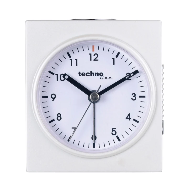 Modell Q Wecker Silber