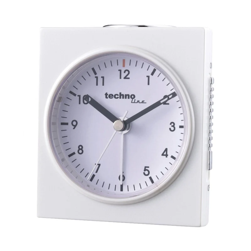 Modell Q Wecker Silber