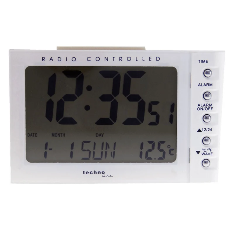 Funkwecker - Datum - Temperatur - Technoline WT 188 weiß