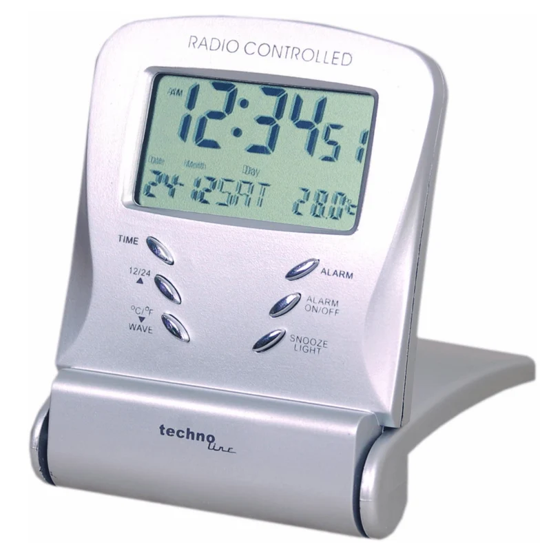 Digitaler Wecker - Auf-/Zu-Funktion - Datum - Temperatur - Technoline WT 171