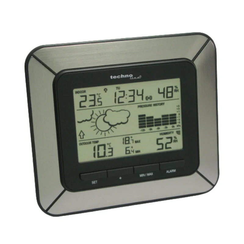 Wetterstation - Funkuhr - Datum - Technoline WS 9273