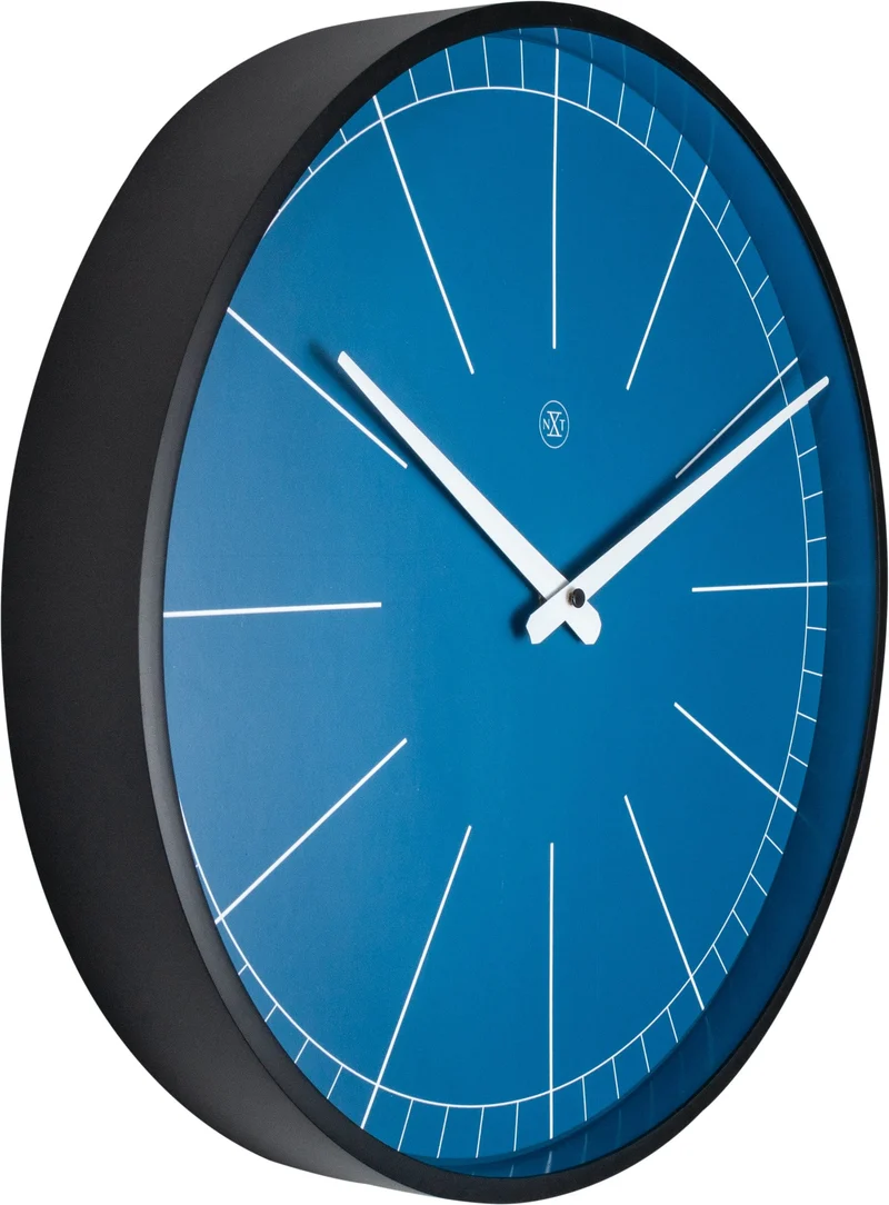 Wall clock - 40 cm - Plastic - 'Gray'