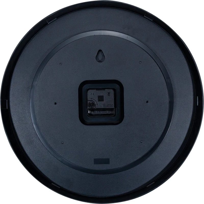 Wall clock - 40 cm - Plastic - 'Gray'