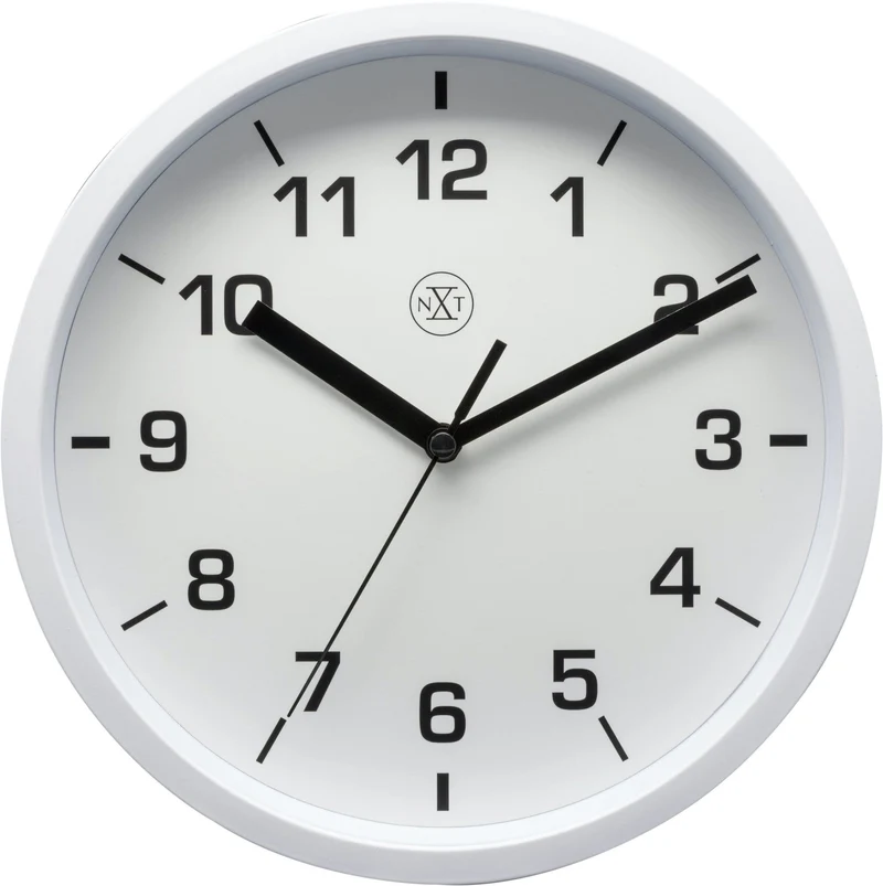 Wall clock - 20cm - Plastic - 'Easy Small'