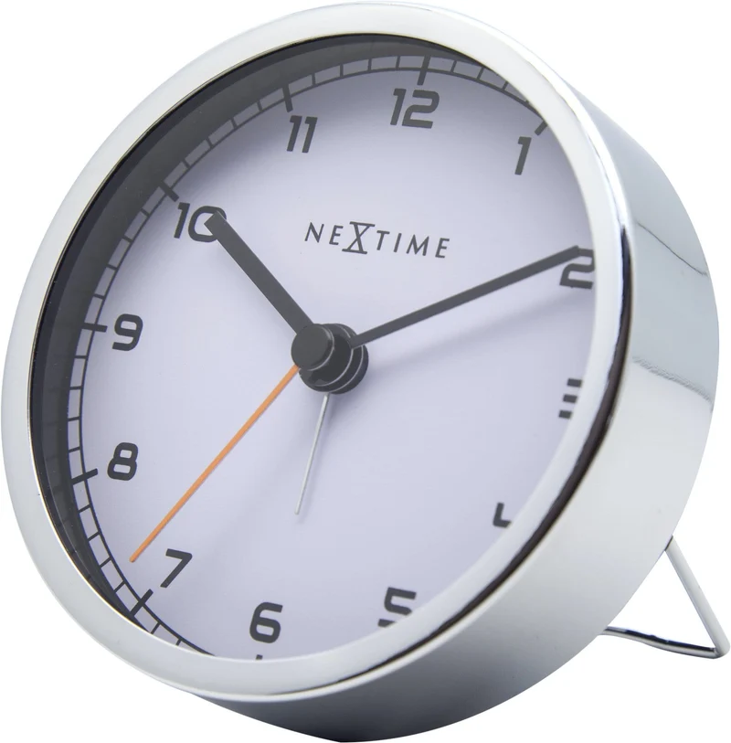 Alarm clock - 9 x 9 x 7.5 cm - Metal - 'Company Alarm'