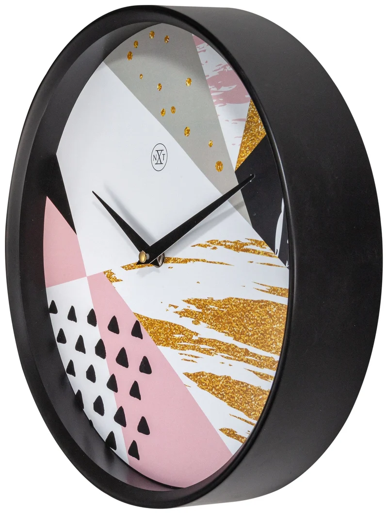 Wall clock - 30 cm - Plastic - 'Grace'