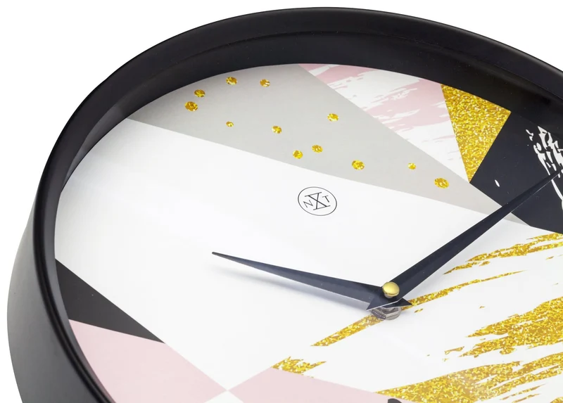 Wall clock - 30 cm - Plastic - 'Grace'