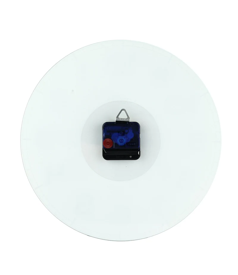 Wall clock - 30 x 3.5 cm - Glass - 'Classy Round'